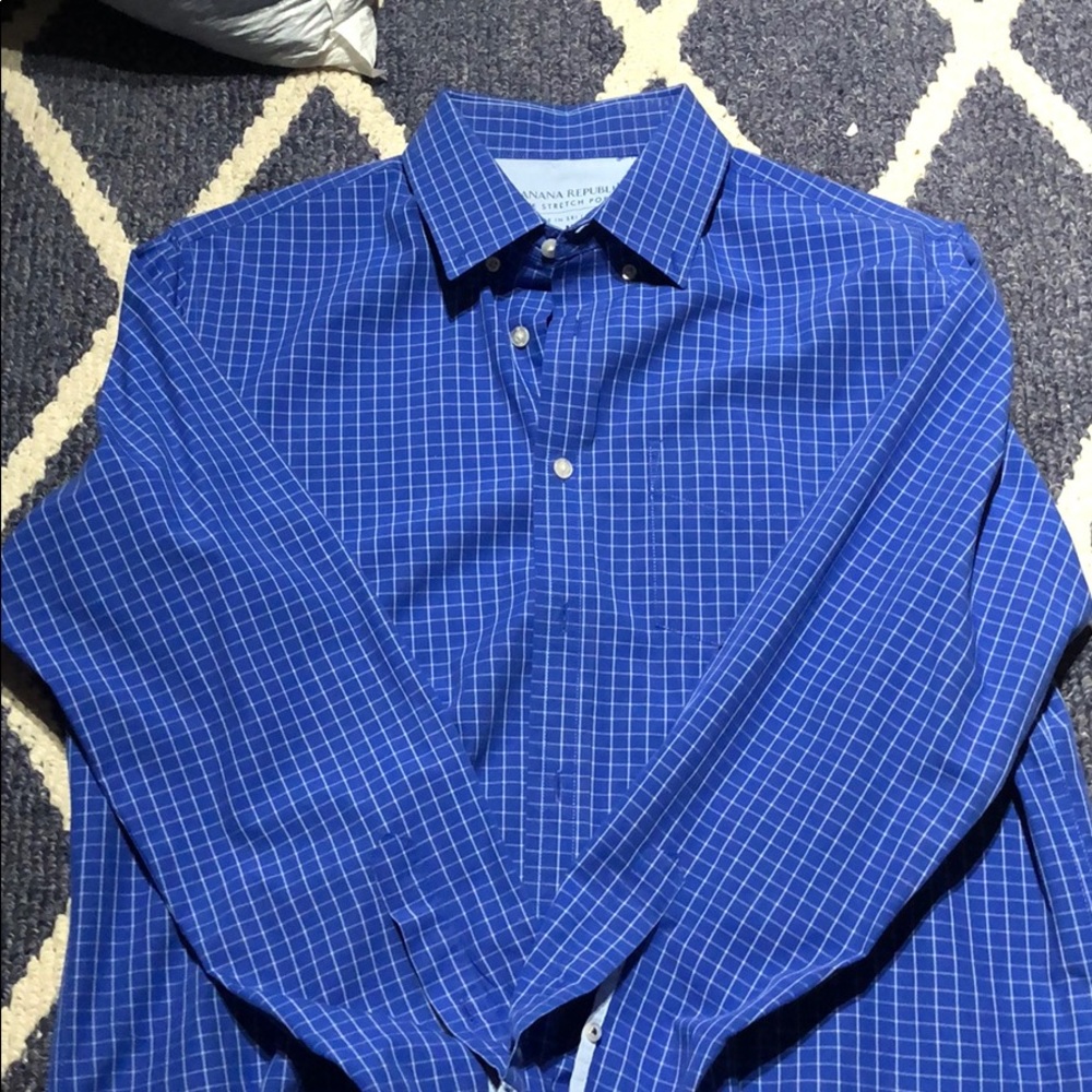 Banana Republic: Luxe Stretch Poplin